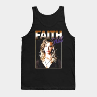 Faith Hill, Vintage, Country Music Singer Tank Top